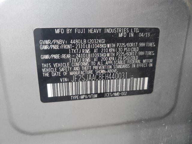 Photo 12 VIN: JF2SJAAC8EH440031 - SUBARU FORESTER 2 