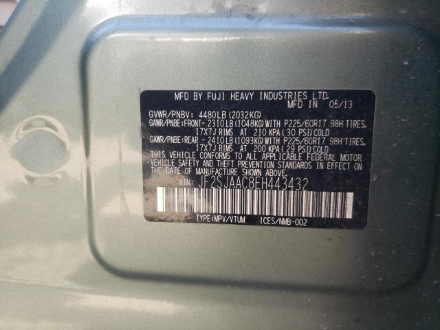 Photo 12 VIN: JF2SJAAC8EH443432 - SUBARU FORESTER 