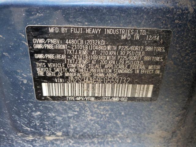 Photo 12 VIN: JF2SJAAC9FG559732 - SUBARU FORESTER 2 