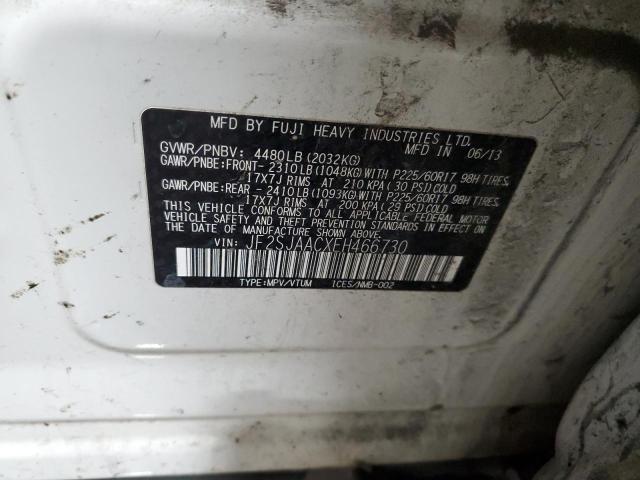 Photo 12 VIN: JF2SJAACXEH466730 - SUBARU FORESTER 2 