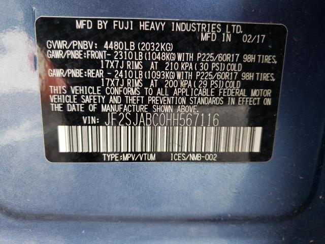 Photo 13 VIN: JF2SJABC0HH567116 - SUBARU FORESTER 2 