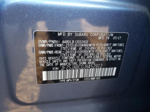 Photo 13 VIN: JF2SJABC0JH452912 - SUBARU FORESTER 2 