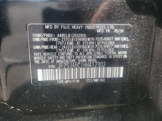 Photo 12 VIN: JF2SJABC1HH412302 - SUBARU FORESTER 2 