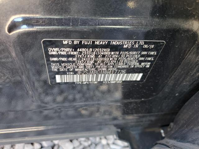 Photo 11 VIN: JF2SJABC1HH417726 - SUBARU FORESTER 2 