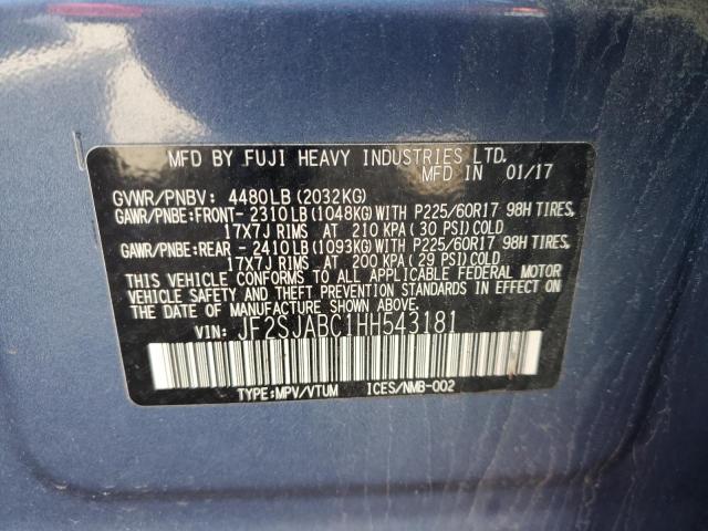 Photo 13 VIN: JF2SJABC1HH543181 - SUBARU FORESTER 2 