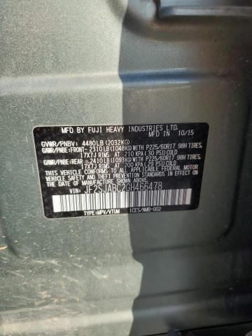 Photo 12 VIN: JF2SJABC2GH466478 - SUBARU FORESTER 2 