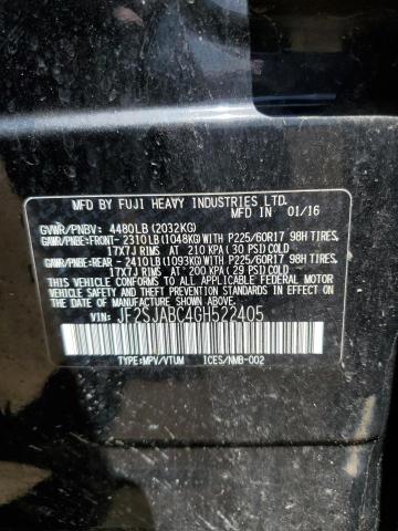 Photo 12 VIN: JF2SJABC4GH522405 - SUBARU FORESTER 