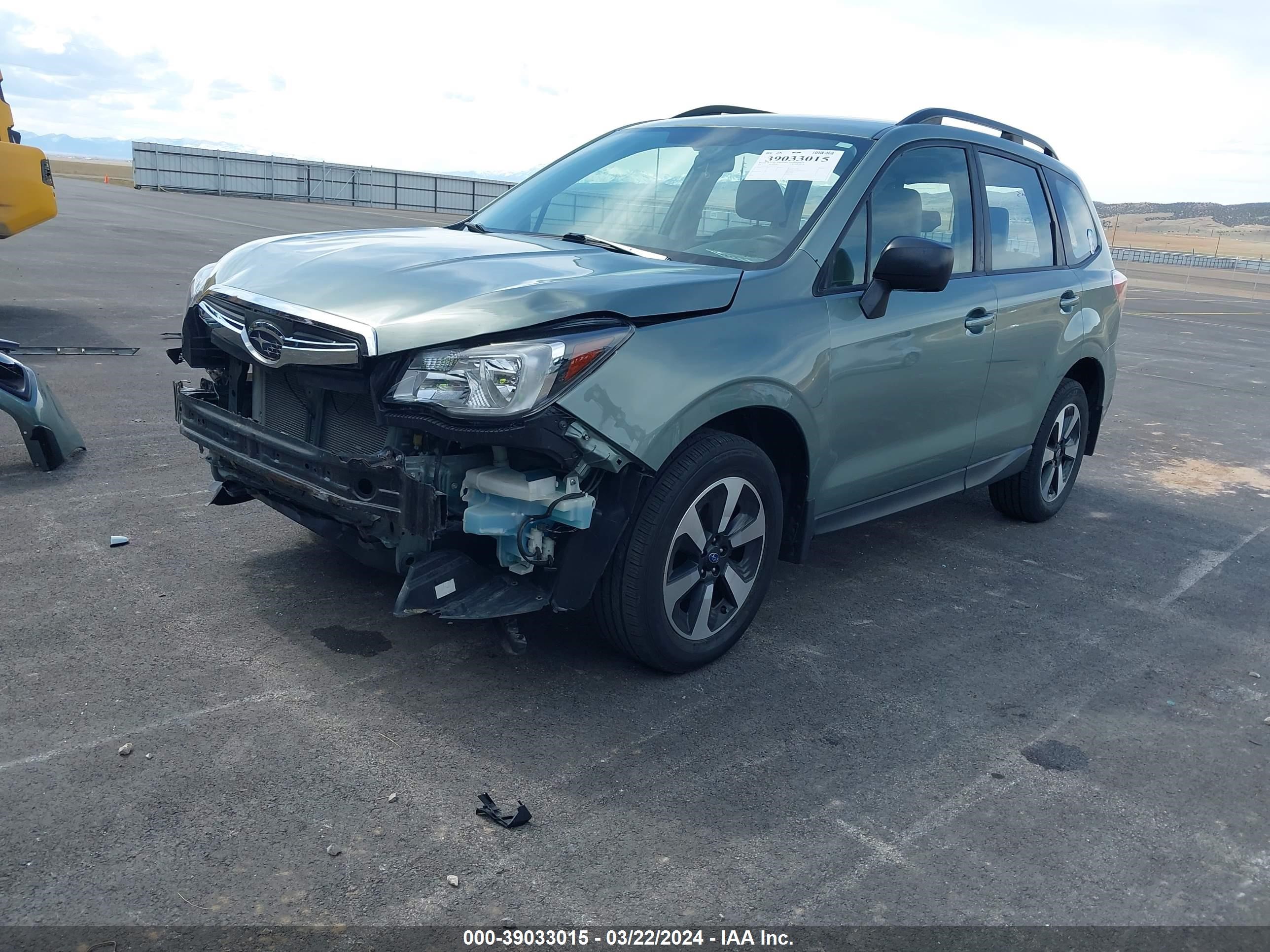 Photo 1 VIN: JF2SJABC4HH578250 - SUBARU FORESTER 