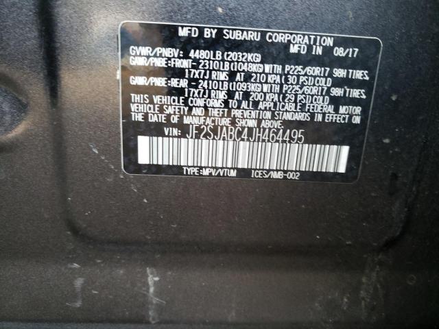 Photo 11 VIN: JF2SJABC4JH464495 - SUBARU FORESTER 