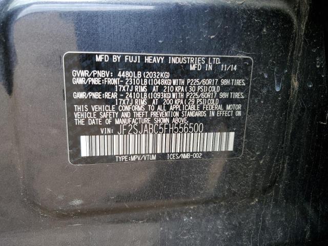 Photo 12 VIN: JF2SJABC5FH556500 - SUBARU FORESTER 