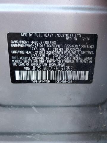 Photo 12 VIN: JF2SJABC5FH567853 - SUBARU FORESTER 2 