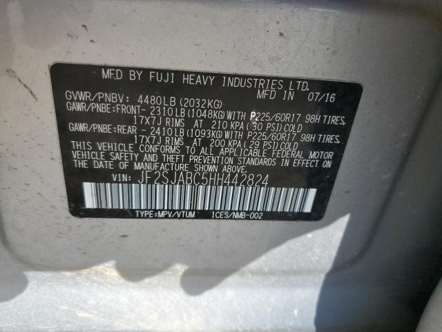 Photo 12 VIN: JF2SJABC5HH442824 - SUBARU FORESTER 2 