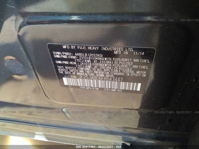 Photo 8 VIN: JF2SJABC6FH543447 - SUBARU FORESTER 