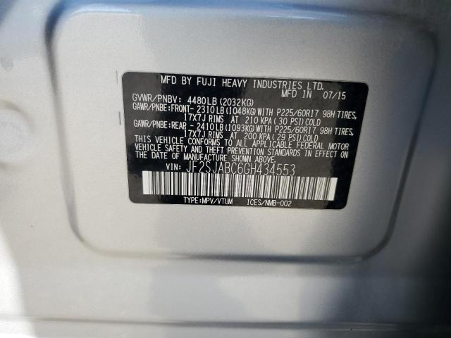 Photo 12 VIN: JF2SJABC6GH434553 - SUBARU FORESTER 2 