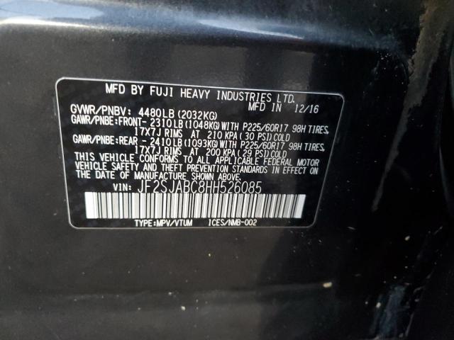 Photo 11 VIN: JF2SJABC8HH526085 - SUBARU FORESTER 2 