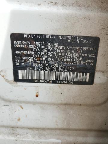 Photo 12 VIN: JF2SJABCXHH564157 - SUBARU FORESTER 2 