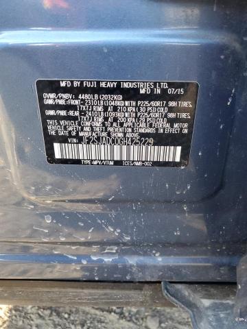 Photo 12 VIN: JF2SJADC0GH425229 - SUBARU FORESTER 2 