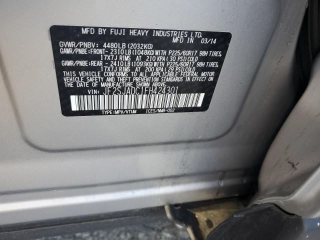 Photo 12 VIN: JF2SJADC1FH424301 - SUBARU FORESTER 2 