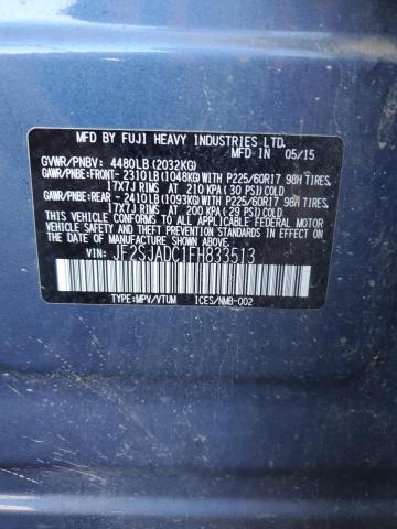 Photo 12 VIN: JF2SJADC1FH833513 - SUBARU FORESTER 2 