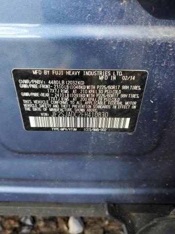 Photo 12 VIN: JF2SJADC2FH410830 - SUBARU FORESTER 