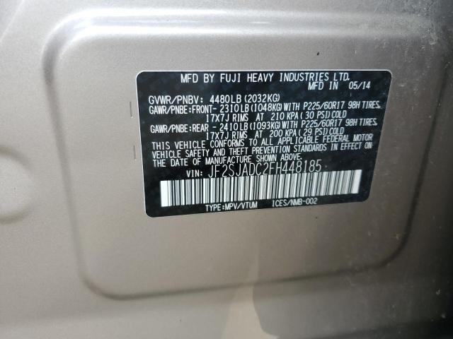 Photo 12 VIN: JF2SJADC2FH448185 - SUBARU FORESTER 2 