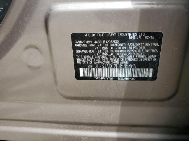 Photo 12 VIN: JF2SJADC2FH585465 - SUBARU FORESTER 2 