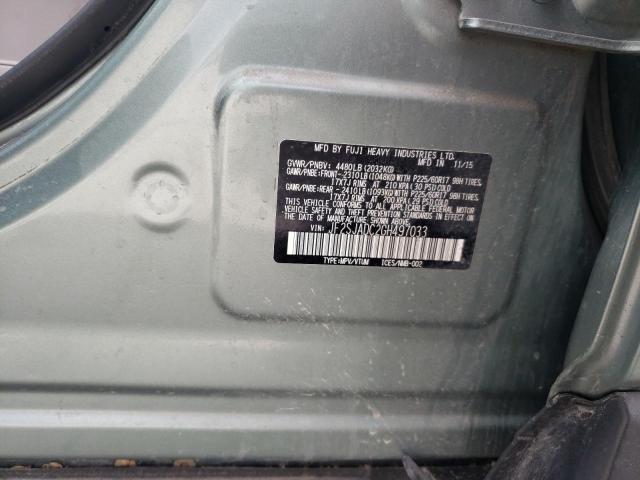 Photo 11 VIN: JF2SJADC2GH497033 - SUBARU FORESTER 2 