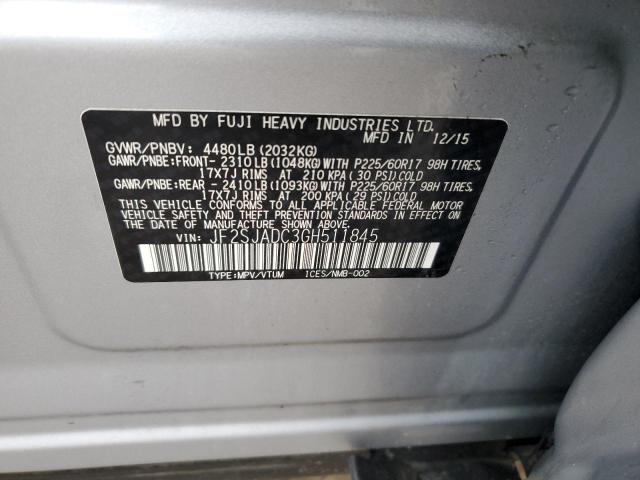 Photo 12 VIN: JF2SJADC3GH511845 - SUBARU FORESTER 2 