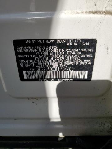 Photo 12 VIN: JF2SJADC3HH484485 - SUBARU FORESTER 2 