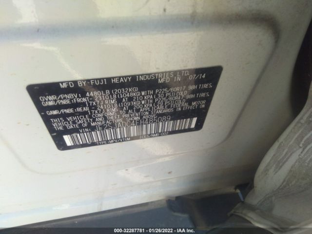 Photo 8 VIN: JF2SJADC4FH485089 - SUBARU FORESTER 