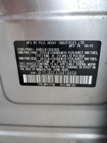 Photo 12 VIN: JF2SJADC4GH414458 - SUBARU FORESTER 2 