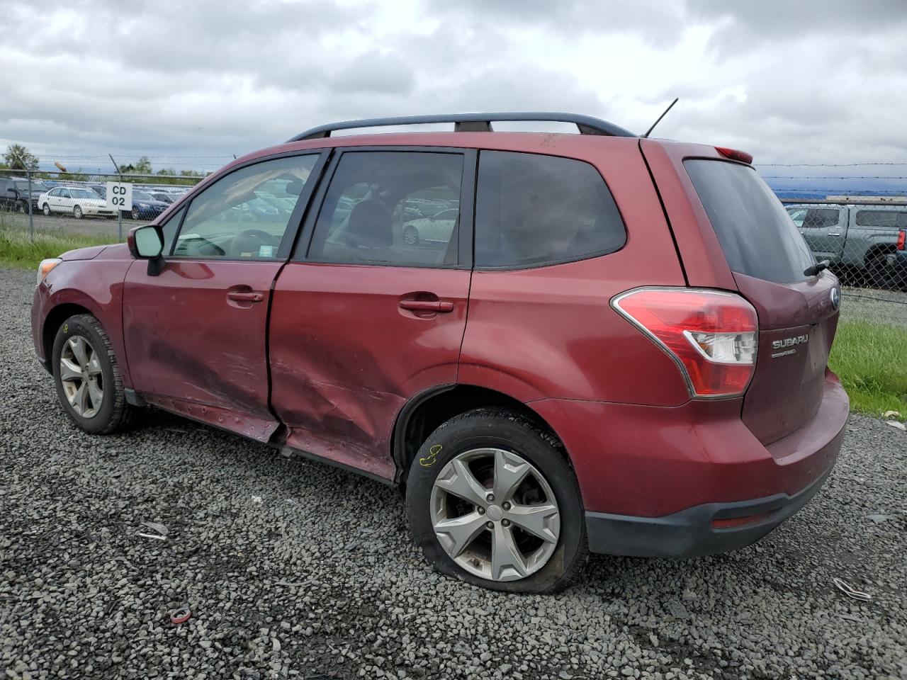 Photo 1 VIN: JF2SJADC5FH433700 - SUBARU FORESTER 