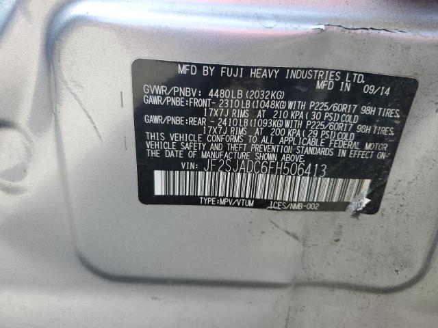 Photo 12 VIN: JF2SJADC6FH506413 - SUBARU FORESTER 2 