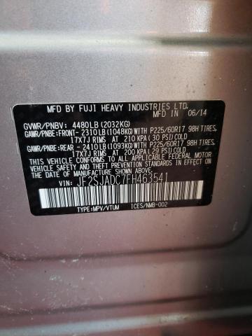 Photo 12 VIN: JF2SJADC7FH463541 - SUBARU FORESTER 2 