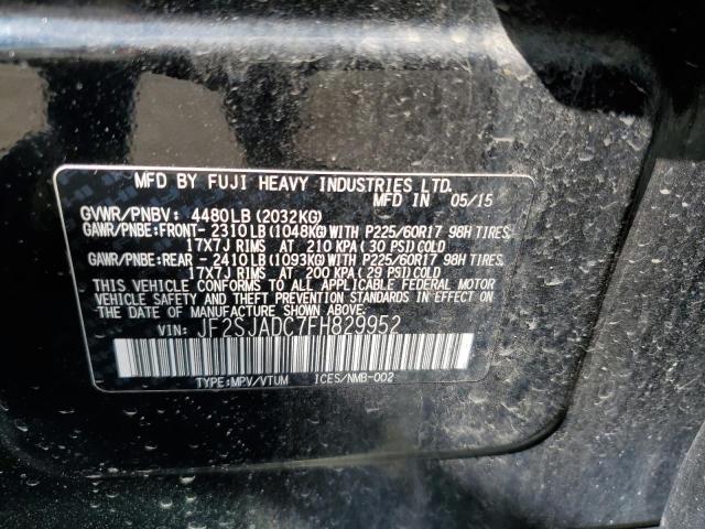 Photo 12 VIN: JF2SJADC7FH829952 - SUBARU FORESTER 2 