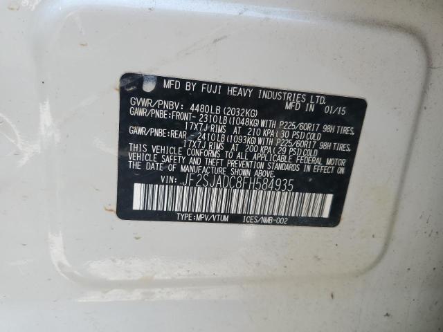 Photo 13 VIN: JF2SJADC8FH584935 - SUBARU FORESTER 2 