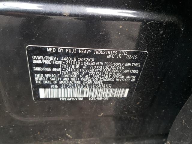 Photo 13 VIN: JF2SJADC8FH590489 - SUBARU FORESTER 2 