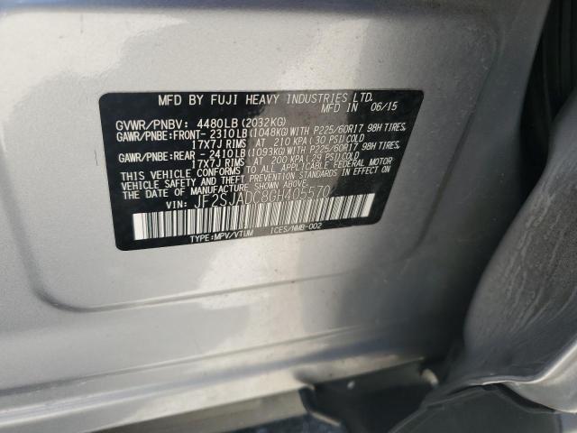 Photo 12 VIN: JF2SJADC8GH405570 - SUBARU FORESTER 