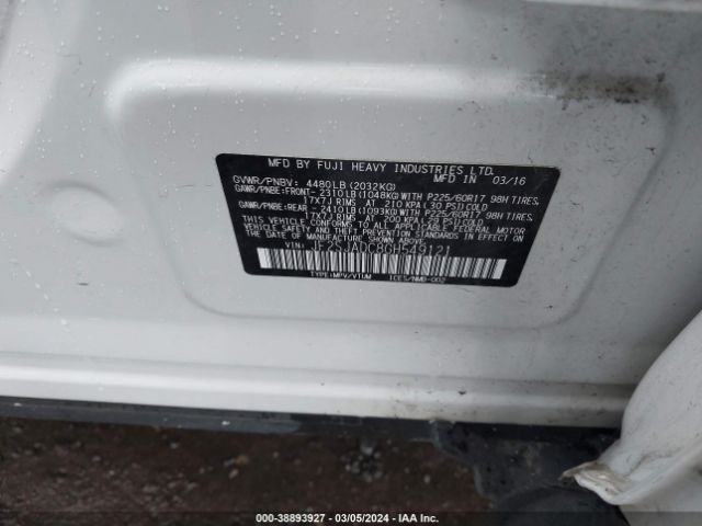 Photo 8 VIN: JF2SJADC8GH549121 - SUBARU FORESTER 