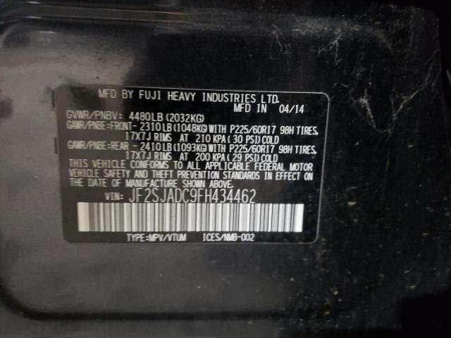 Photo 11 VIN: JF2SJADC9FH434462 - SUBARU FORESTER 