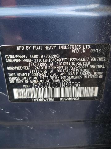 Photo 12 VIN: JF2SJAEC0EH493056 - SUBARU FORESTER 2 