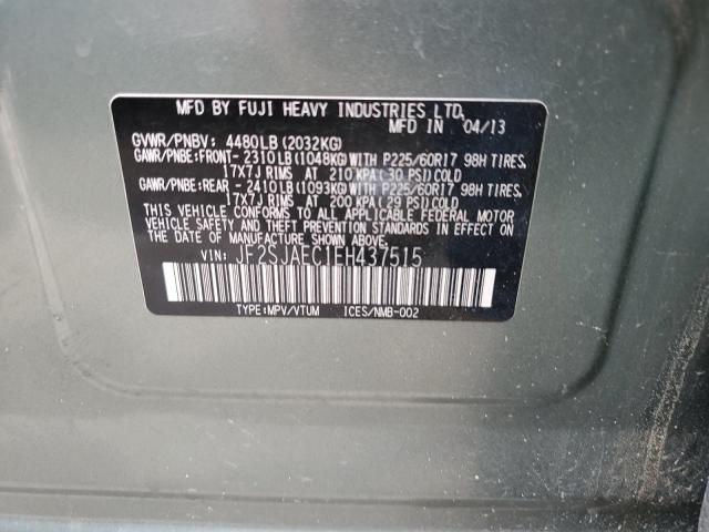 Photo 12 VIN: JF2SJAEC1EH437515 - SUBARU FORESTER 