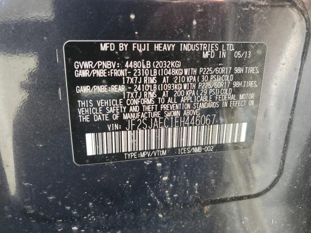 Photo 11 VIN: JF2SJAEC1EH446067 - SUBARU FORESTER 