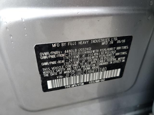 Photo 11 VIN: JF2SJAEC1HH413140 - SUBARU FORESTER 2 