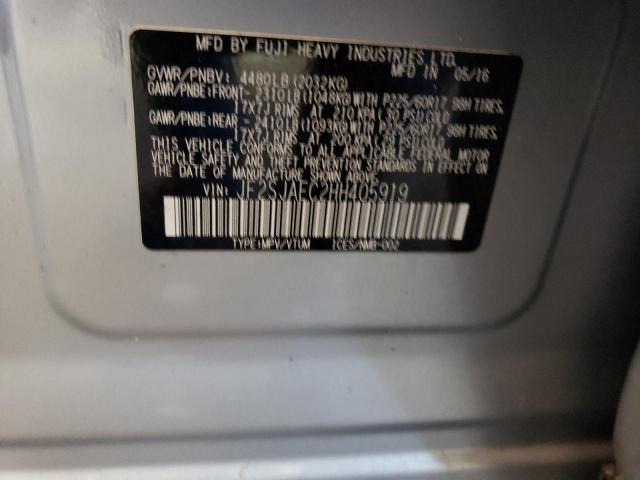 Photo 11 VIN: JF2SJAEC2HH405919 - SUBARU FORESTER 