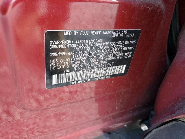 Photo 12 VIN: JF2SJAEC3EH431487 - SUBARU FORESTER 2 