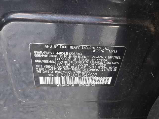 Photo 12 VIN: JF2SJAEC4EH544087 - SUBARU FORESTER 2 