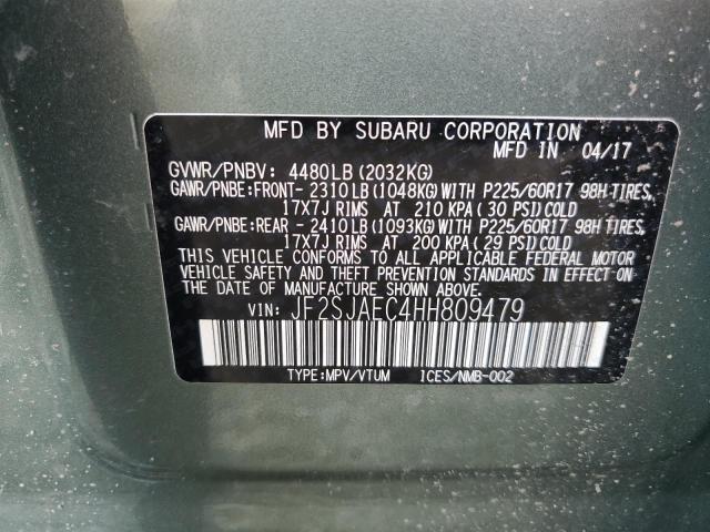 Photo 13 VIN: JF2SJAEC4HH809479 - SUBARU FORESTER 2 