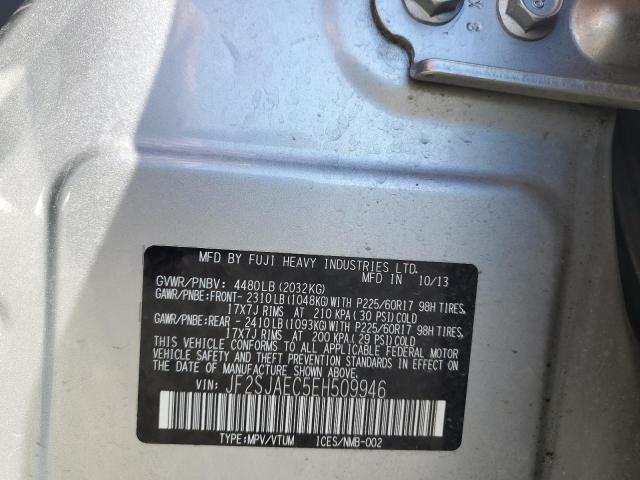 Photo 11 VIN: JF2SJAEC5EH509946 - SUBARU FORESTER 2 