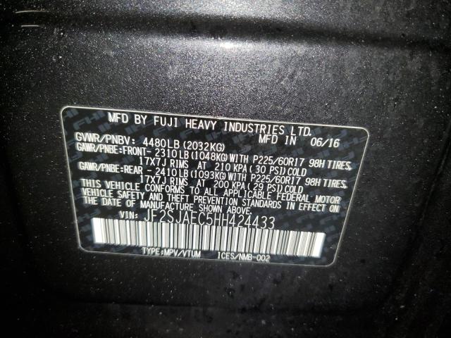 Photo 13 VIN: JF2SJAEC5HH424433 - SUBARU FORESTER 